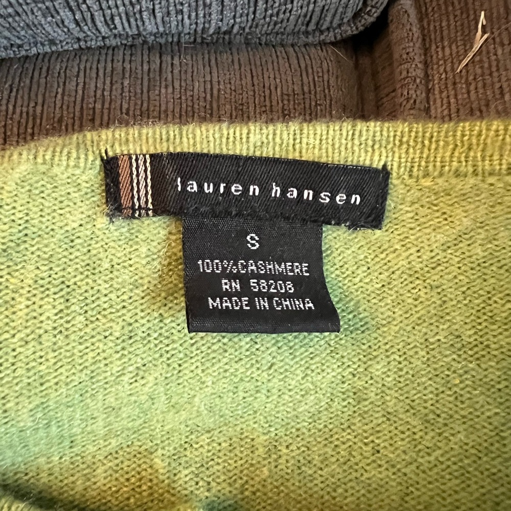 100% Cashmere sweater Lauren Hansen size S - Picture 3 of 3